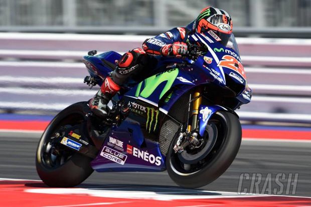 Vinales Rebut Posisi Pole di Misano, Marc Marquez Terjatuh