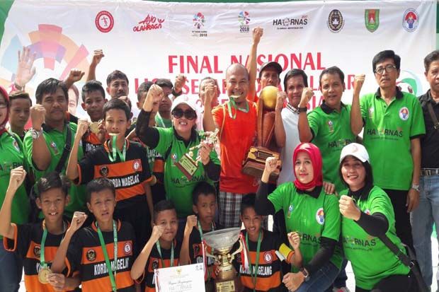 Magelang Jadi Jawara U12 Piala Kemenpora
