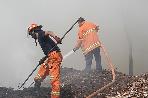 Kobaran Api Setinggi 300 Meter Bikin Panik Warga Banjarnegara