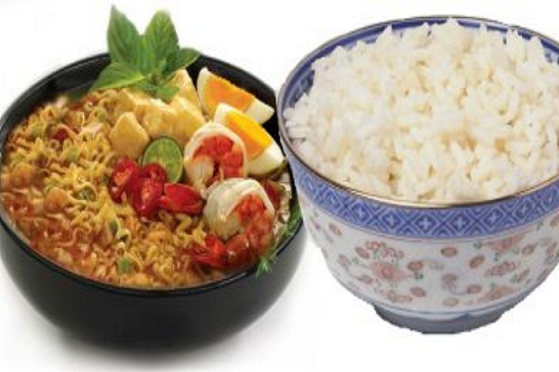 Efek Makan Nasi dan Mi Bersamaan