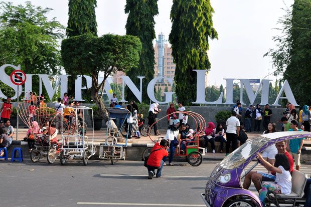 Pembukaan Popnas XIV/2017, Malam Ini Simpang Lima Semarang Ditutup