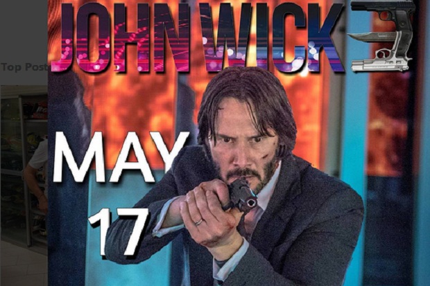 Keanu Reeves Sapa Fans lewat Film John Wick 3