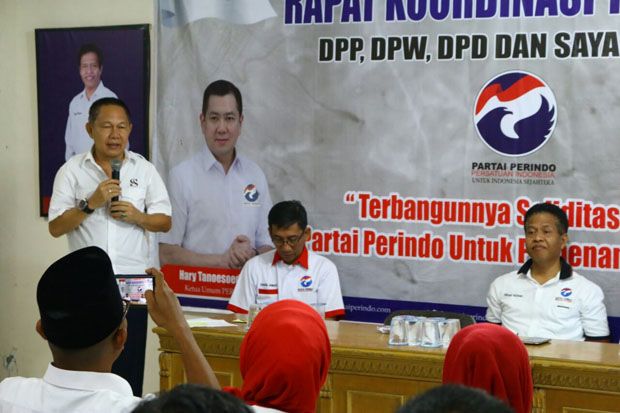 Syaidina Ali Berharap Dukungan Perindo di Pilkada Palembang 2018
