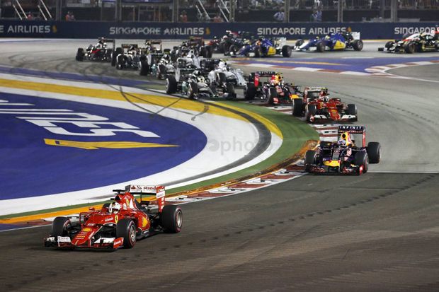 Bos F1: Grand Prix Singapura Diperpanjang hingga 2021