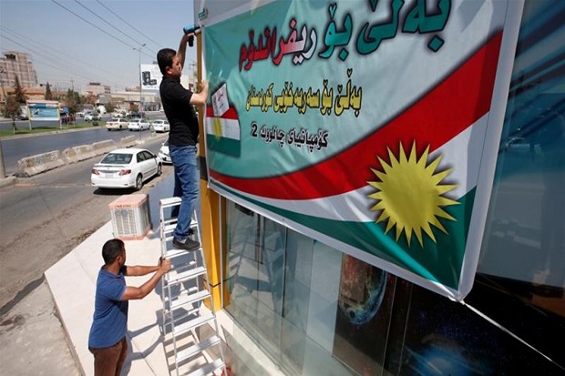 AS Desak Kurdi Batalkan Referendum Kemerdekaan dari Irak