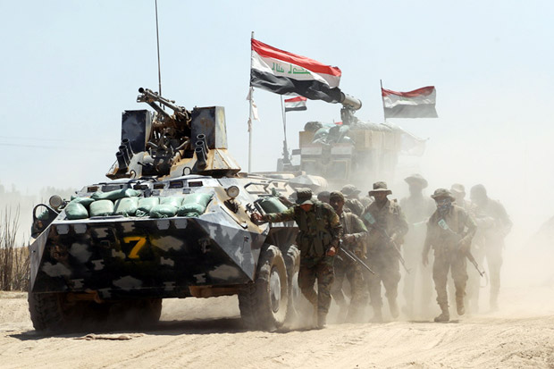 Pasukan Irak Rebut Daerah di Perbatasan Suriah dari ISIS