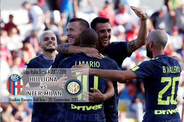 Preview Bologna vs Inter Milan: Tim Tamu di Atas Angin