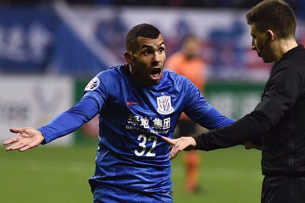 Ternyata Tevez Tidak Sesuai Harapan Shanghai Shenhua