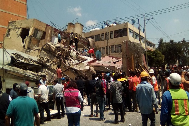 Kenang 32 Tahun Gempa Dahsyat, Mexico City Diguncang Gempa 7,1 SR