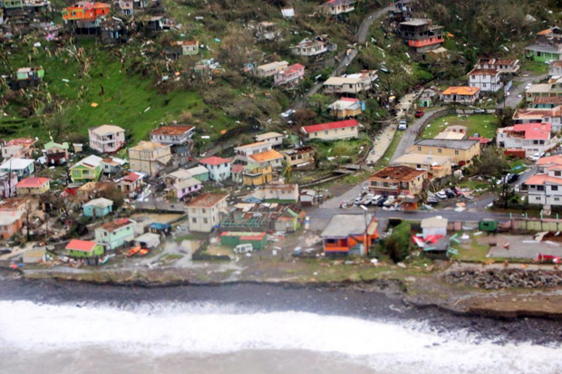 Amuk Badai Maria Tenggelamkan Puerto Rico dalam Kegelapan