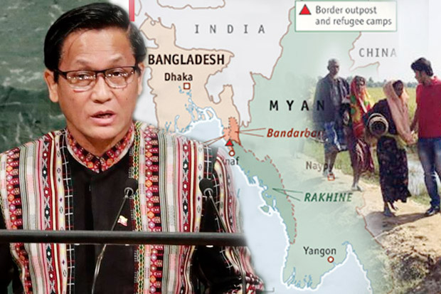 Wapres Myanmar Mengaku Prihatin dengan Eksodus Etnis Rohingya