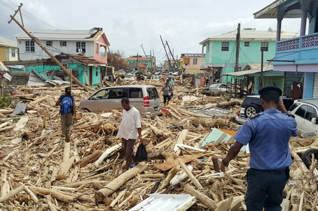 15 Tewas dan 20 Hilang Akibat Badai Maria di Dominika