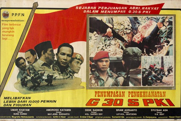 Nobar Film G30S PKI Digelar di Markas Komando Lantamal V Surabaya
