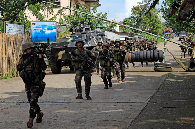 Pasukan Filipina Rebut Benteng Terakhir Militan Pro ISIS