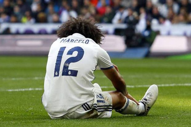 Real Madrid Dapat Kabar Buruk, Marcelo Absen Satu Bulan