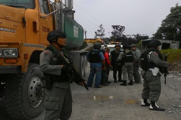 3 Kendaraan PT Freeport Ditembaki OTK di Areal Perusahaan