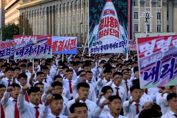 Rakyat Korut Sambut Perlawanan Kim Jong-un terhadap Trump
