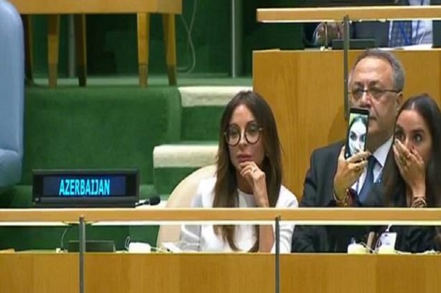 Presiden Azerbaijan Pidato Genosida di PBB, Putrinya Selfie Menyebalkan