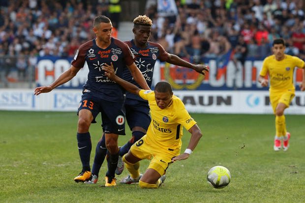 Tanpa Neymar, PSG Ditahan Imbang 0-0 Montpellier