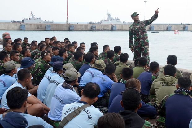 Jelang HUT TNI ke-72, Dankormar Sidak Latihan Prajurit