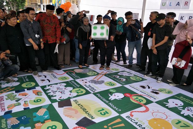 KPU Bandung Kenalkan Maskot dan Jingle Pilwalkot 2018