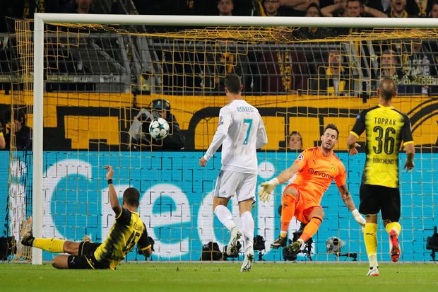Madrid Pesta Gol ke Gawang Dortmund