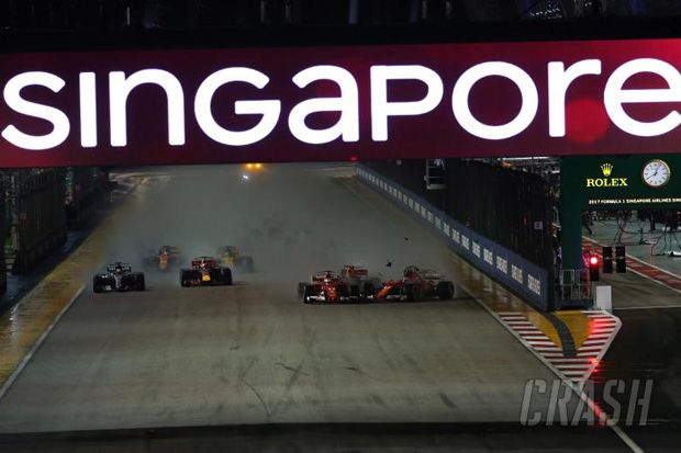 Tabrakan di Singapura, Vettel, Raikkonen, dan Verstappen Berdamai