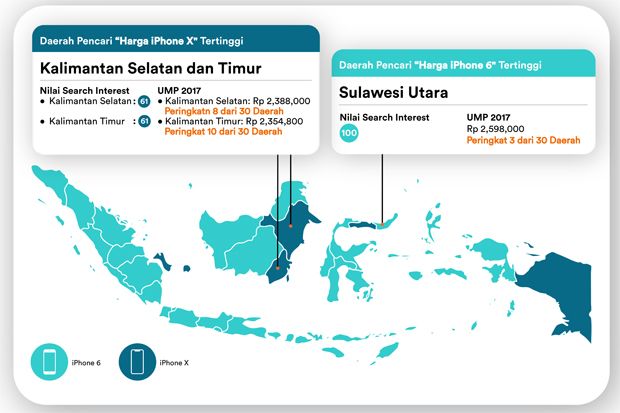 Survei: Ketertarikan Konsumen Indonesia pada iPhone 8 dan X Turun