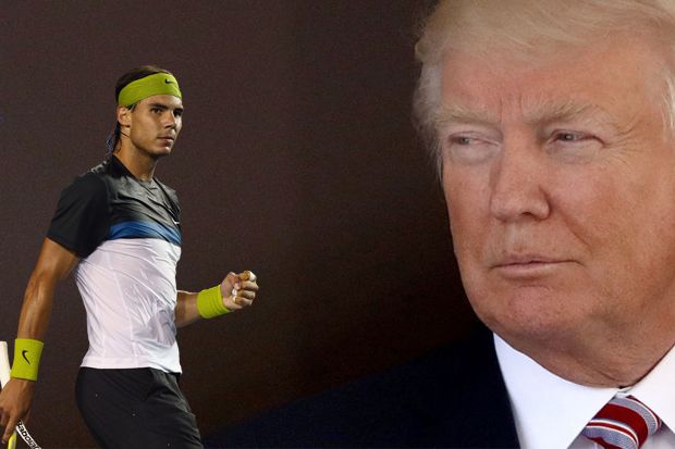 Donald Trump Terang-terangan Idolakan Rafael Nadal