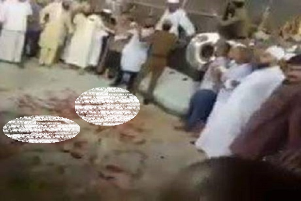 Beredar Foto Darah Berceceran di Depan Kakbah, Ini Kata Saudi