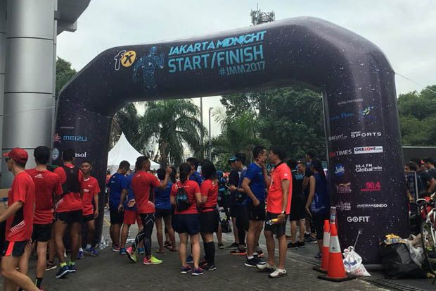 Jakarta Midnight Marathon Suguhkan Sensasi Beda untuk Pelari