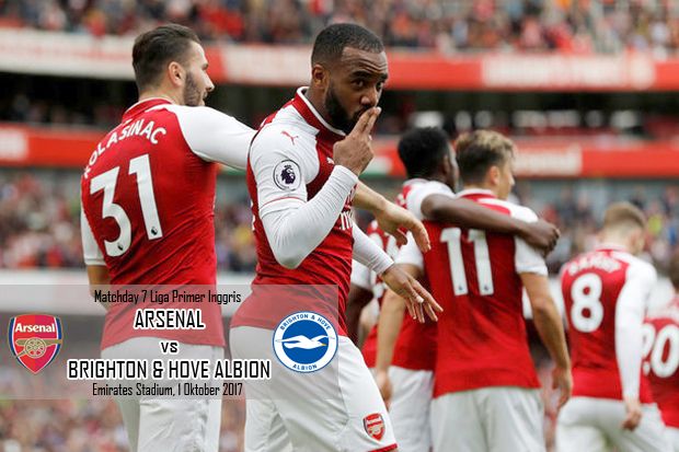 Preview Arsenal vs Brighton & Hove Albion: Kesempatan Perbaiki Posisi