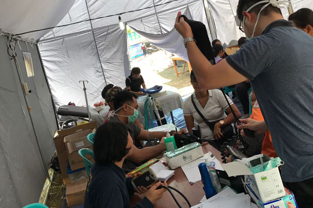 Gandeng Dinkes, RS Bhayangkara Siap Layanan Kesehatan Pengungsi