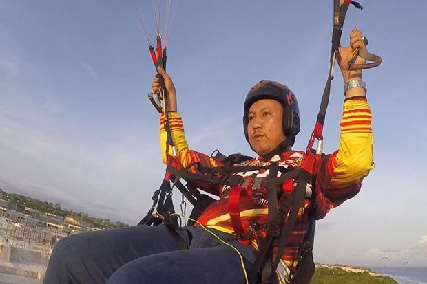 Anggota DPRD Muara Enim Saiful Iqbal Tewas Kecelakaan Paralayang
