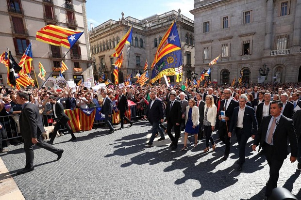Catalonia Akan Proklamirkan Merdeka dari Spanyol Hari Senin