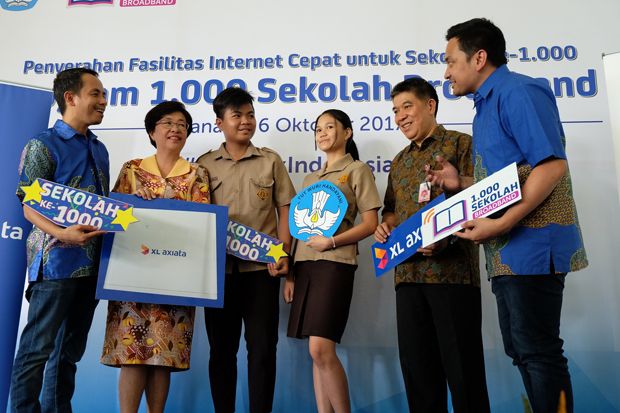 XL Axiata Tuntaskan Program 1.000 Sekolah Broadband di Manado