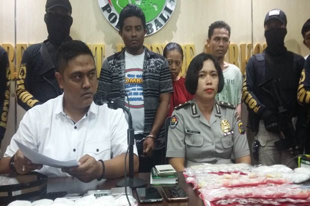 Tiga Pengedar Narkoba Jaringan Malaysia Ditangkap