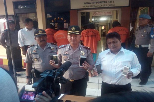 Komplotan Jambret Digulung Polsekta Bandung Wetan