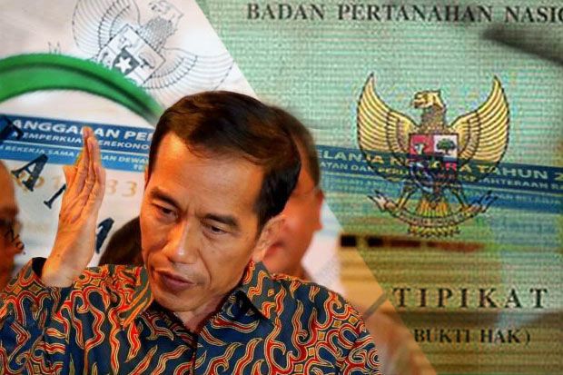 Jokowi Target Terbitkan Tambahan 9 Juta Sertifikat Tanah