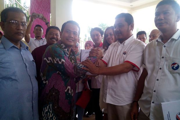 Partai Perindo Bawa 1.675 KTA ke KPU Pekanbaru