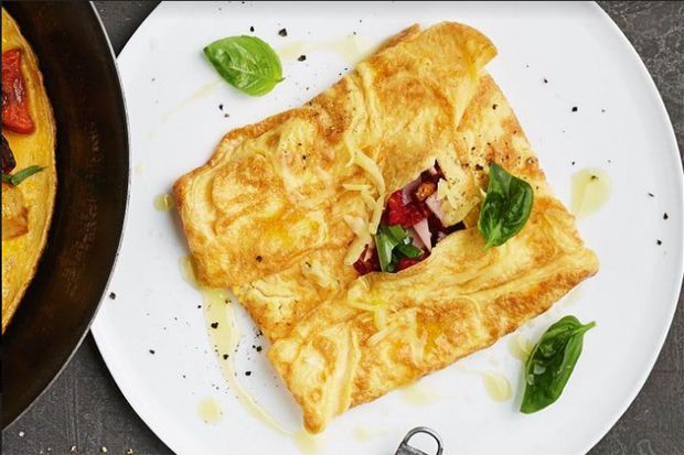 Cheesy Omelette untuk Menu Praktis dan Bergizi
