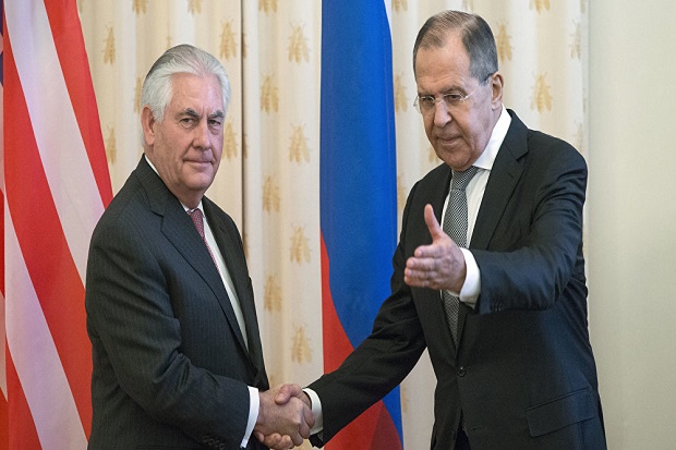 Lewat Telepon, Lavrov-Tillerson Bahas Suriah dan Korut