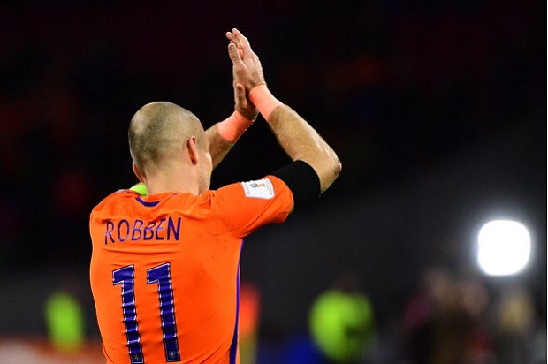 Arjen Robben Pensiun dari Timnas Belanda