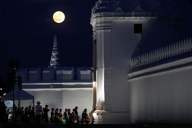 Lokasi Kremasi Raja Bhumibol Adulyadej Didesain Seperti Surga