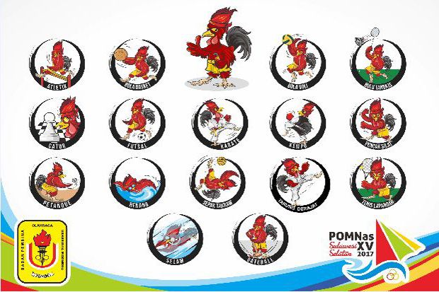 POMNAS 2017 Dibuka, 34 Provinsi Bersaing Rebut 1.412 Medali