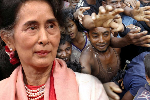 Suu Kyi Tetapkan Rencana Bantuan untuk Muslim Rohingya