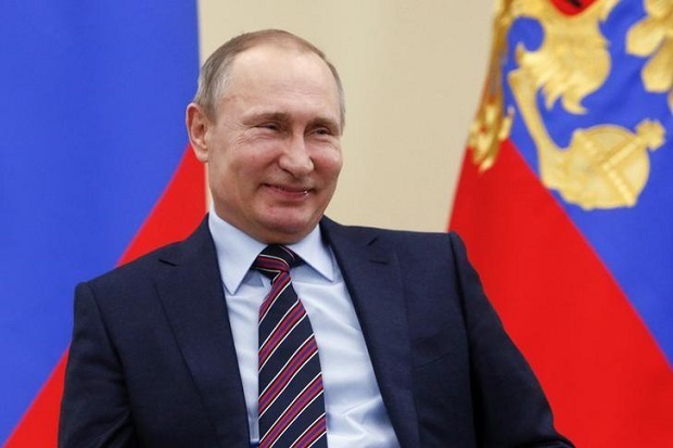 Putin Tertawa Terbahak-bahak Rusia Ingin Ekspor Babi ke Indonesia
