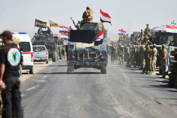 Pasukan Irak Rebut Kota Minyak Kirkuk dari Kurdi