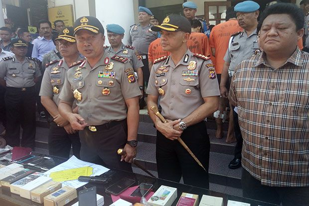 Jajaran Polrestabes Bandung Ciduk 53 Bandit Jalanan