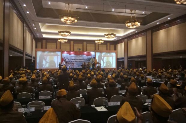 Bertemu Veteran, Jokowi Janji Terus  Perkokoh Negara